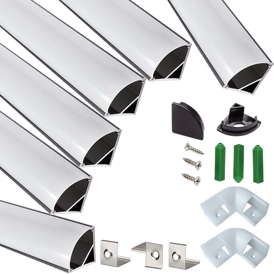 LED Diffuser Channel (Black Aluminum)