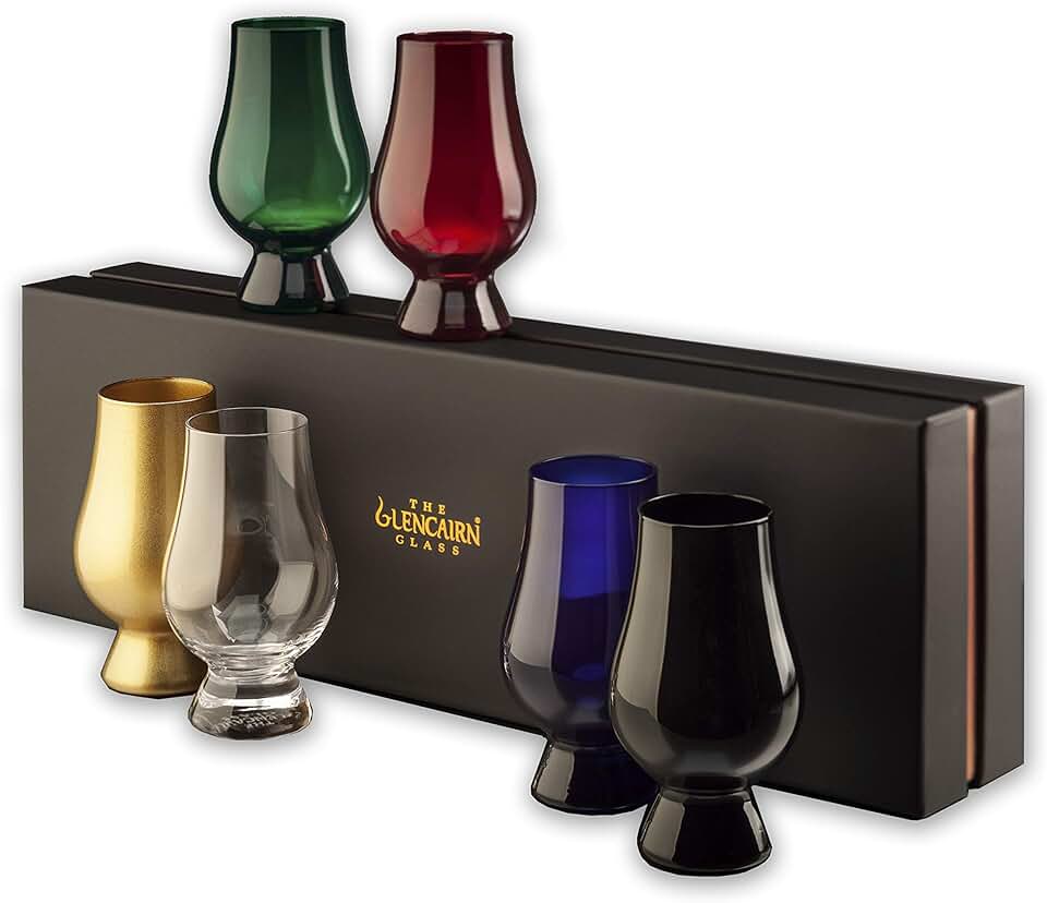Black Whisky Glass Set (Dark / Smoked)